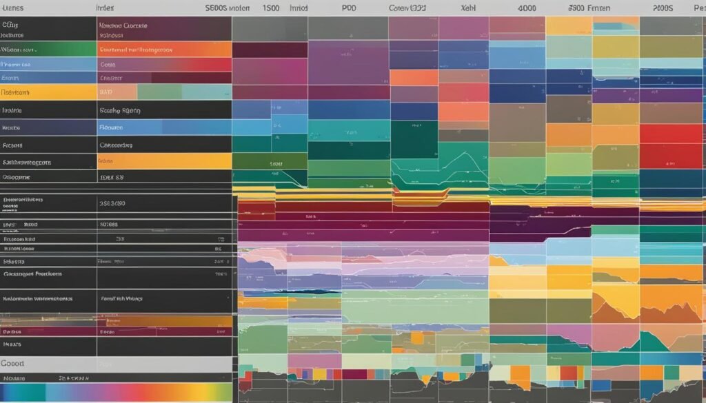 Composición del índice SP 500